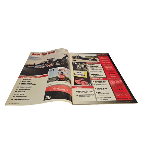 Drag Racing Edge Magazine Enough Noise to Raise the Dead Thrill of Victory Issue - Picture 3 of 8